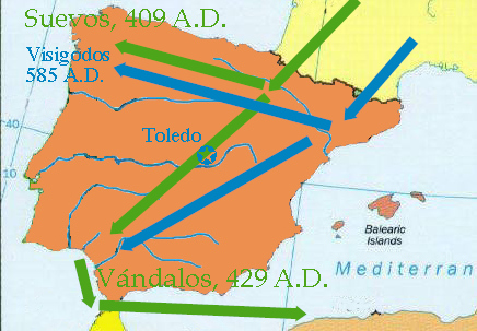 Las invasiones germánicas