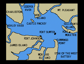 Where Is Fort Sumter On A Map - Dolly Gabrila